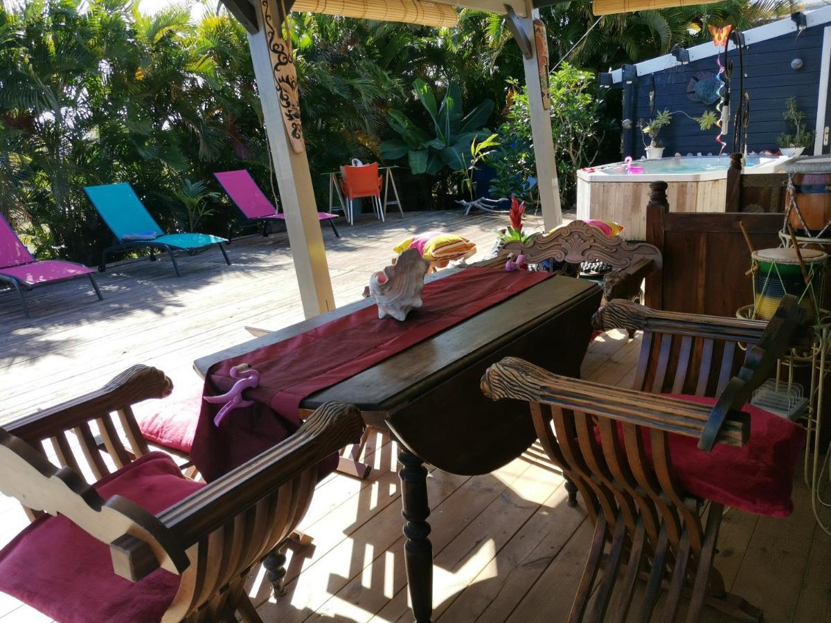 Bungalow La Perle - Jacuzzi - Piscine Saint-Francois  Εξωτερικό φωτογραφία